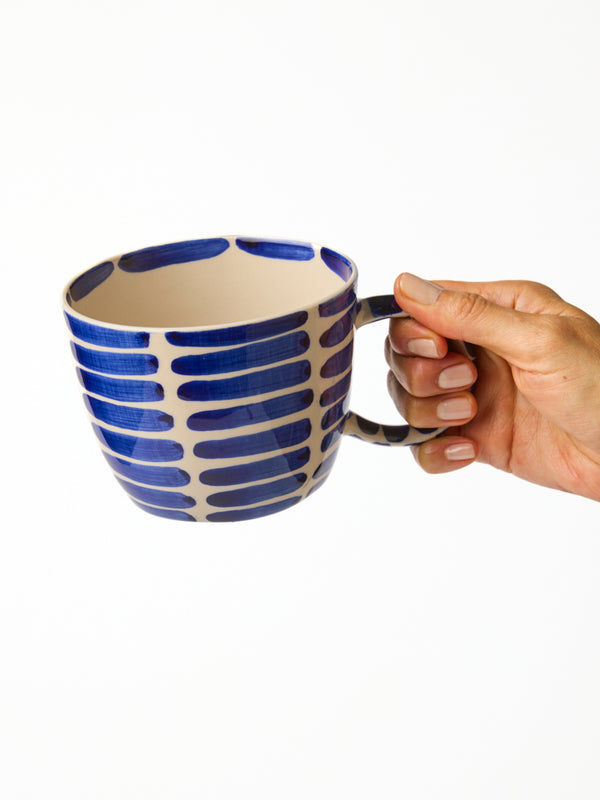 CHINO MUG BOSS BLUE STRIPE