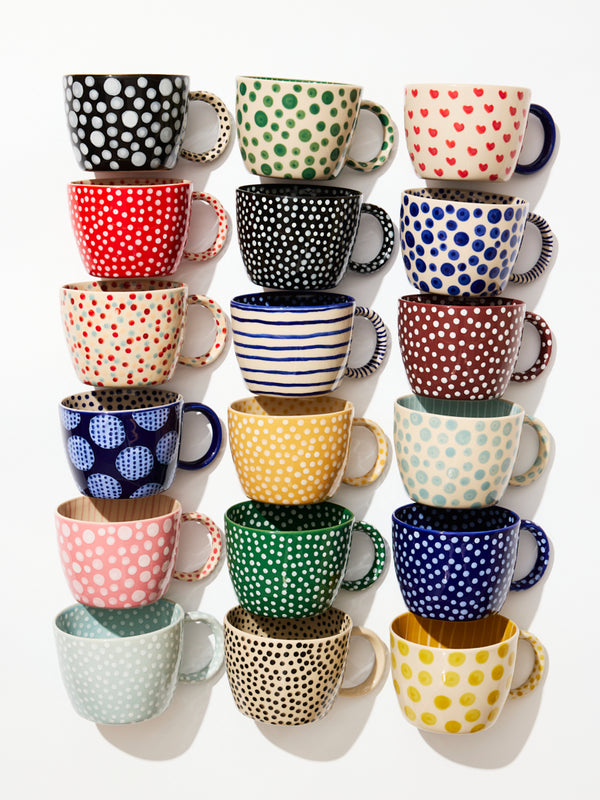 CHINO MUG GREEN SPOT