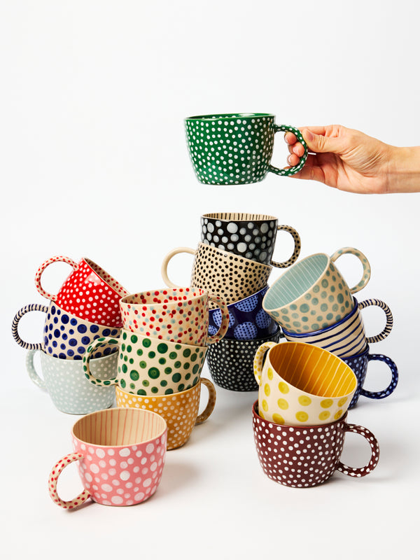 CHINO MUG NAVY SPOT
