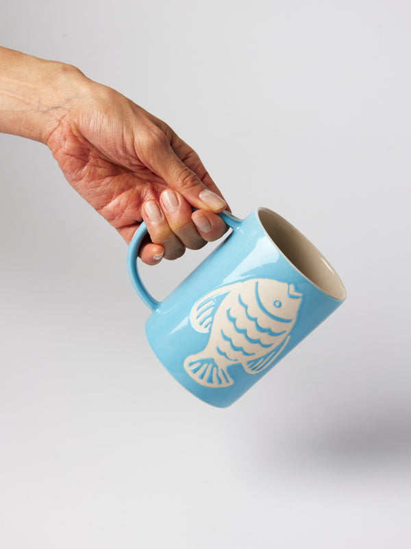 SUNROOM MUG FISH