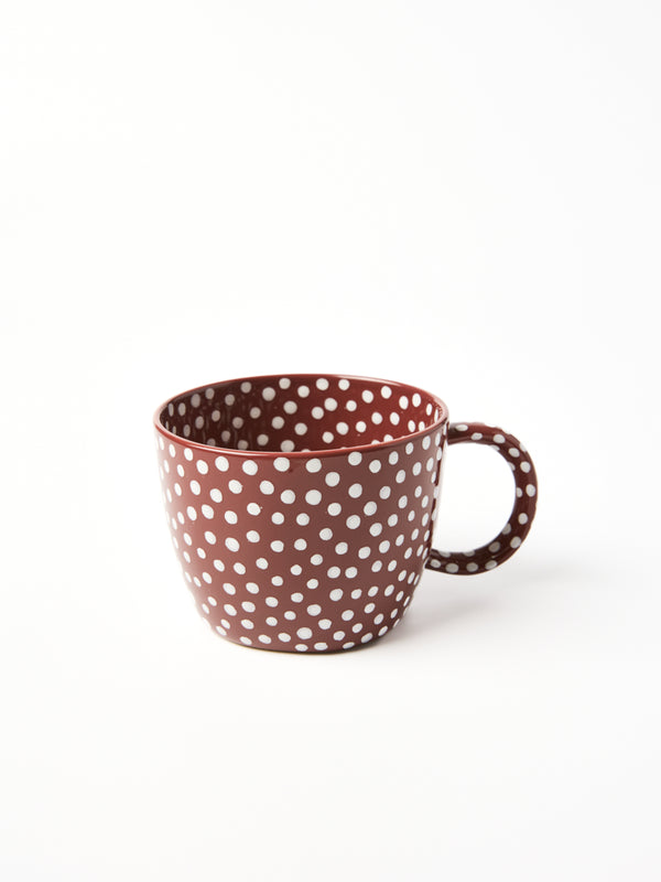 CHINO MUG MAHOGANY SPRINKLE