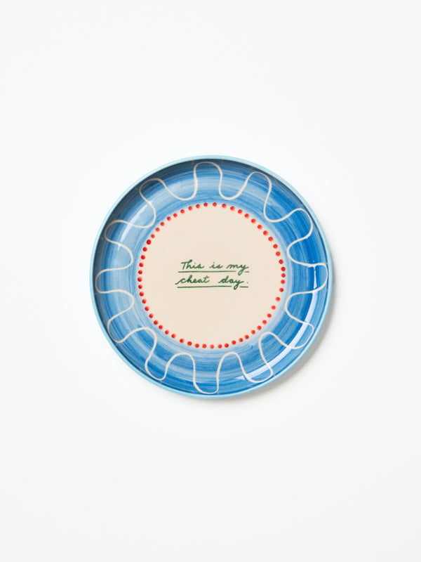 LOVE NOTES PLATE CHEAT DAY