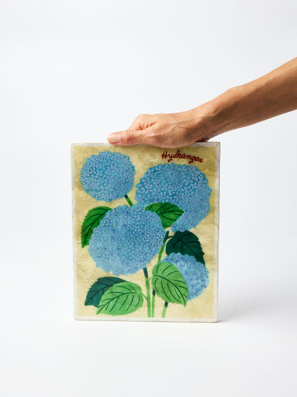 MARKET WALL ART HYDRANGEA