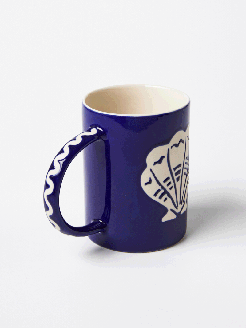 SUNROOM MUG SHELL Jones Co sunroom-mug-shell-jones-co