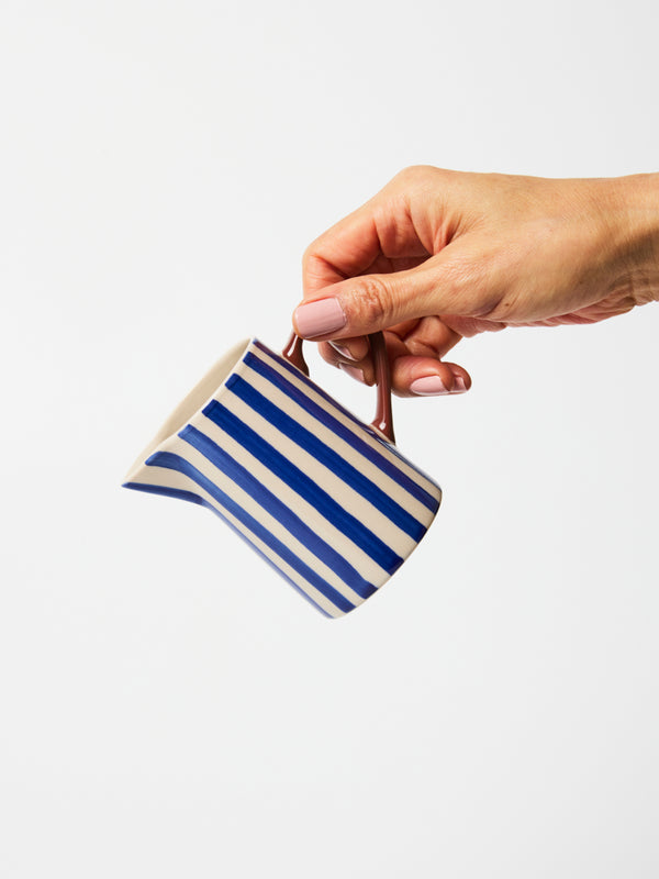 BLOOMIE BLUE MILK JUG