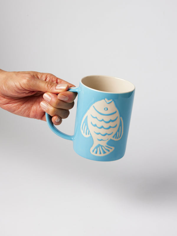 SUNROOM MUG FISH
