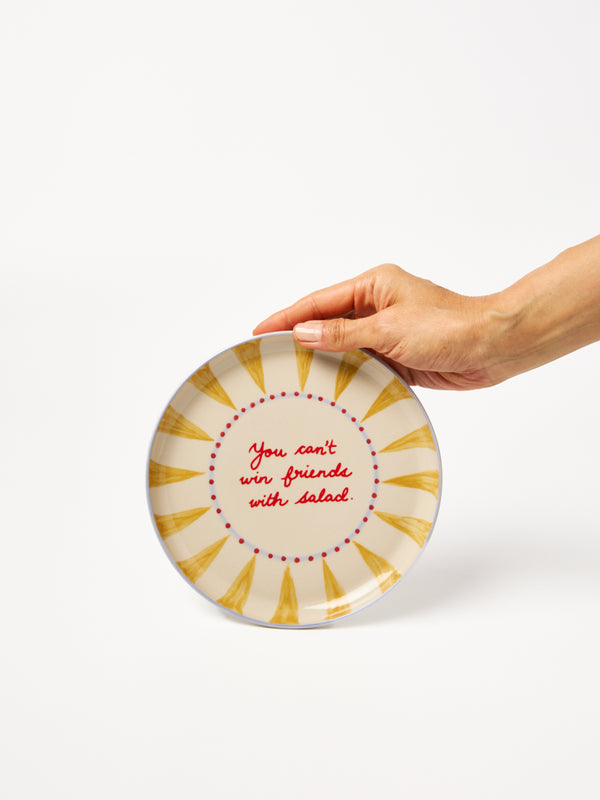 LOVE NOTES PLATE WIN FRIENDS