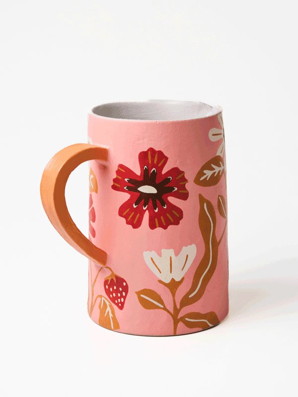 MEADOW JUG PINK