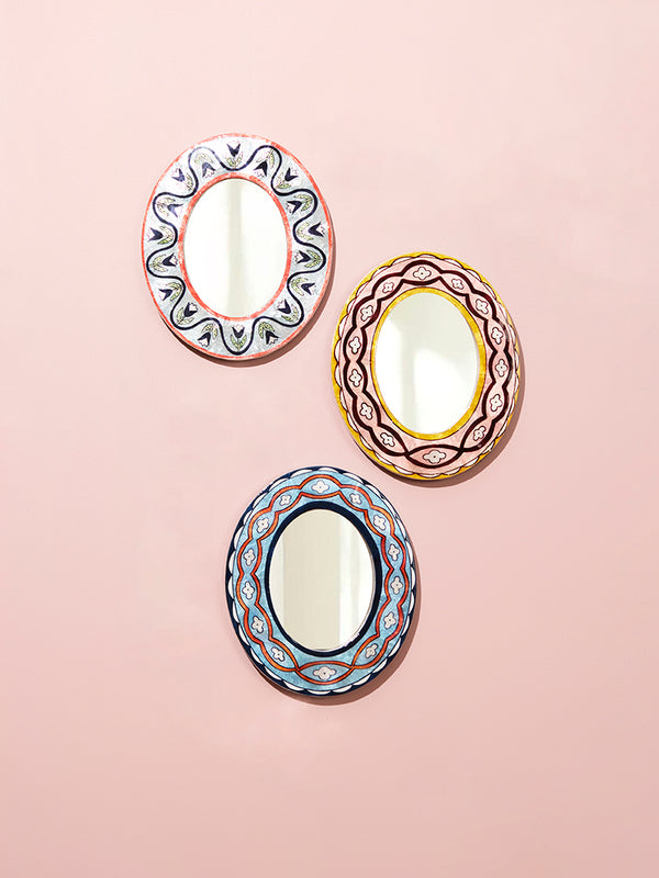 SAMIRA MIRROR BLUE LOTUS