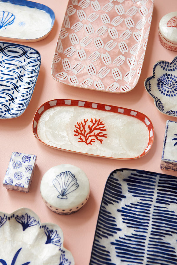 ATLANTIC CORAL TRAY RED