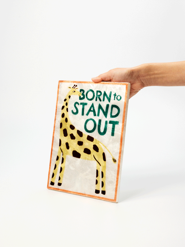 FUN HOUSE TILE GIRAFFE