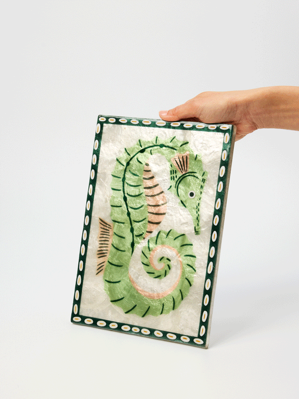 MARINER WALL ART SEAHORSE