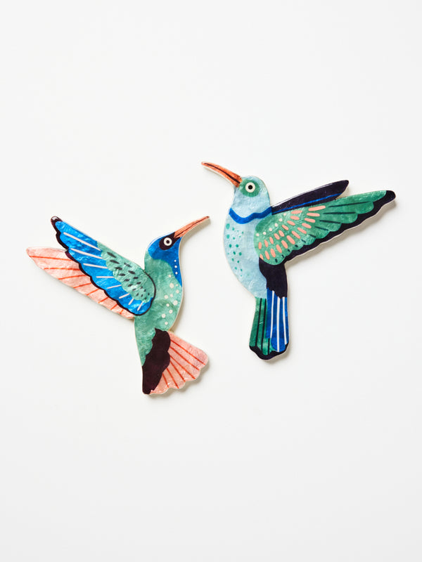 CANOPY HUMMINGBIRD WALL ART SET