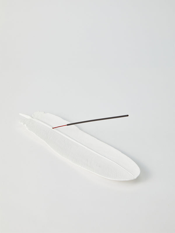 FEATHER INCENSE BURNER