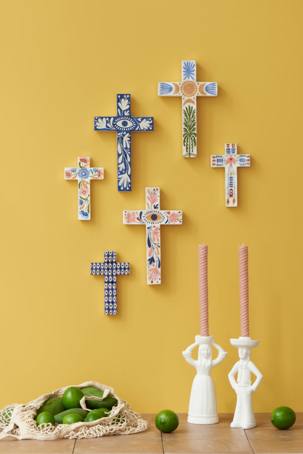 TULUM CROSS SMALL FLORAL