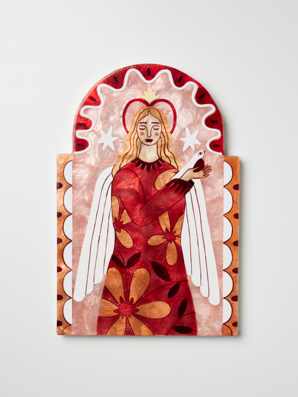 GARDIENNE ANGEL PINK WALL ART