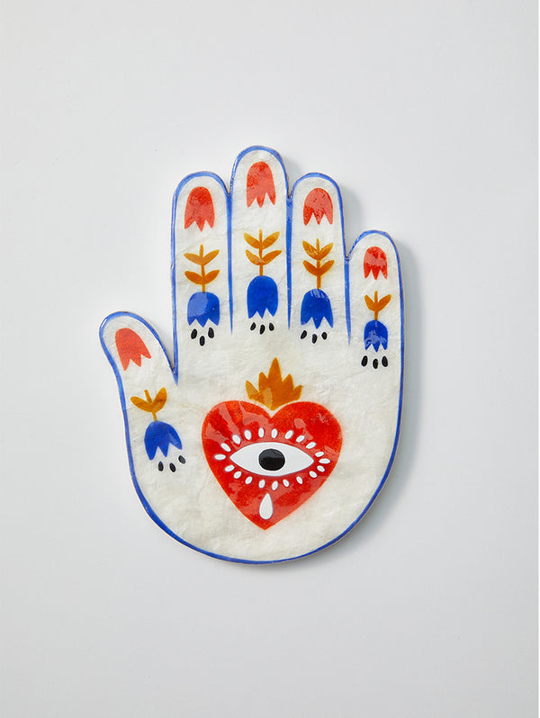 TULUM HAND HEART RED