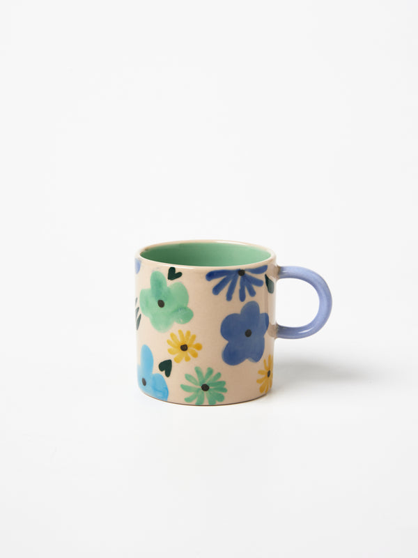 DITSY ESPRESSO BLUE
