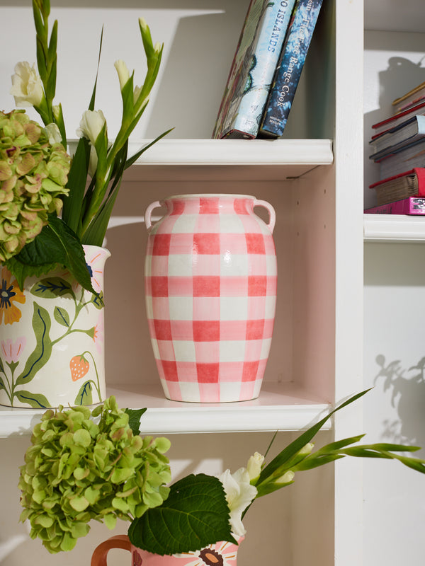 FRESCO CHECK VASE