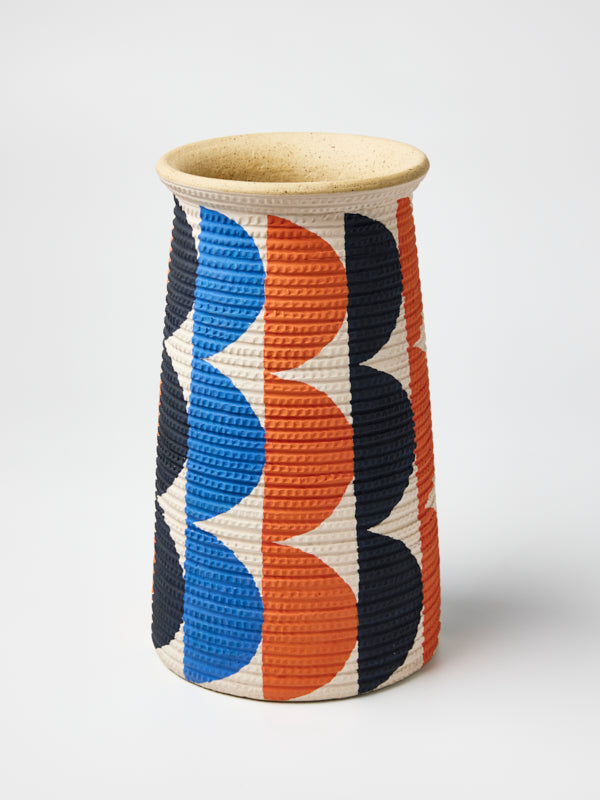HIBO CYLINDER VASE ORANGE
