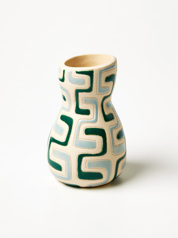 SATURDAY VASE BELL BOTTOM BLUE