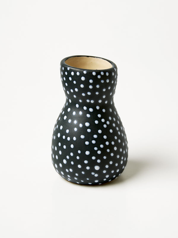 SATURDAY VASE FLICKER BLACK