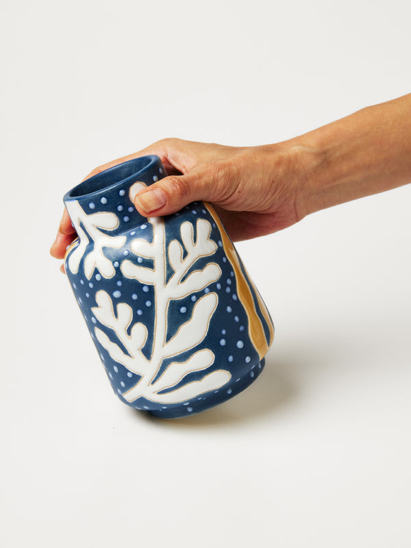 ONDINE BLUE VASE