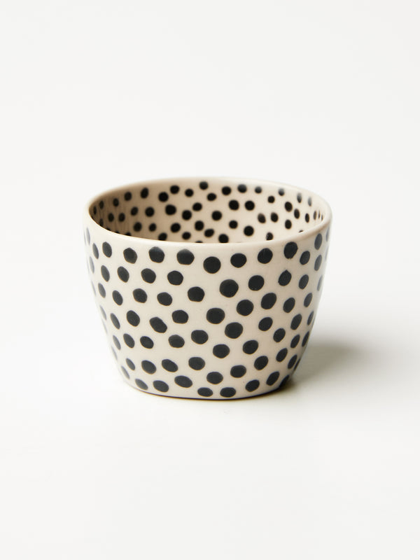 CHINO SALT BOWL BLACK SPRINKLE