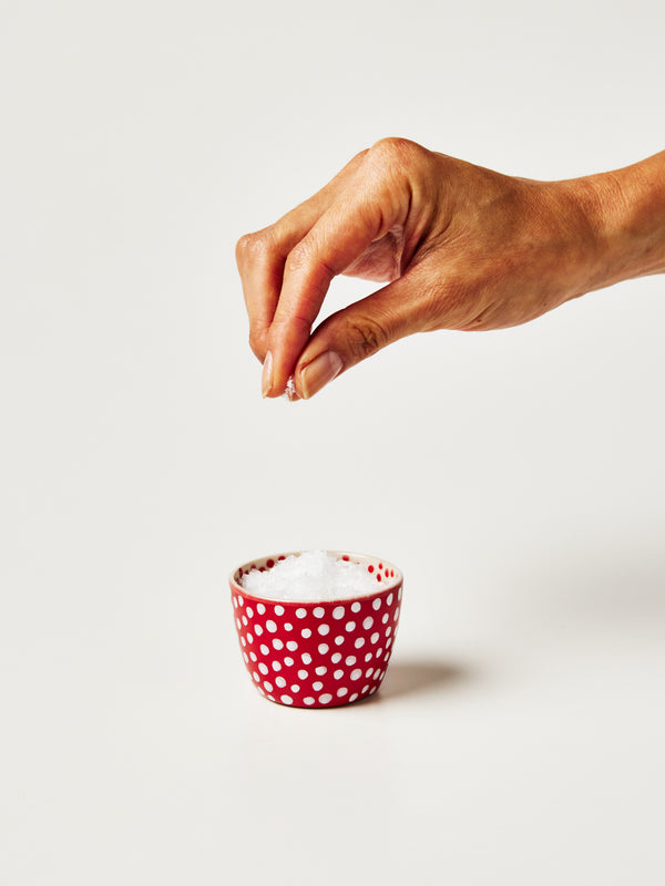 CHINO SALT BOWL RED SPOT