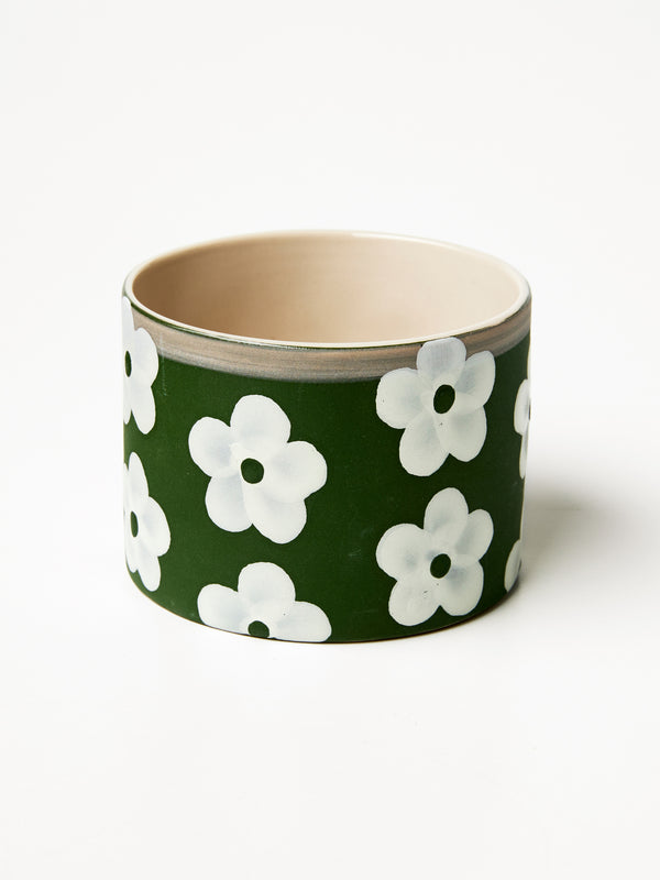 SUNBURST PLANTER GREEN