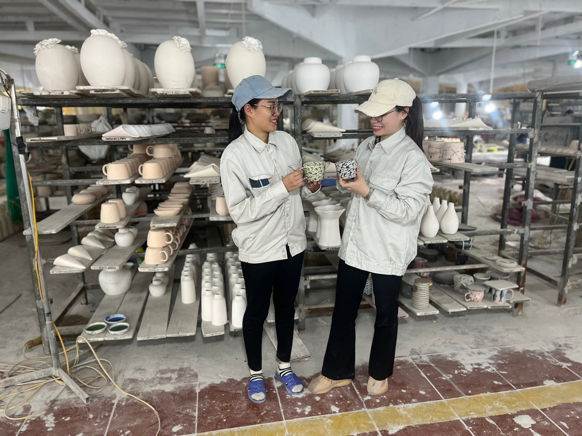 Meet the Maker : Our Earthenware factory in Hanoi – Jones & Co