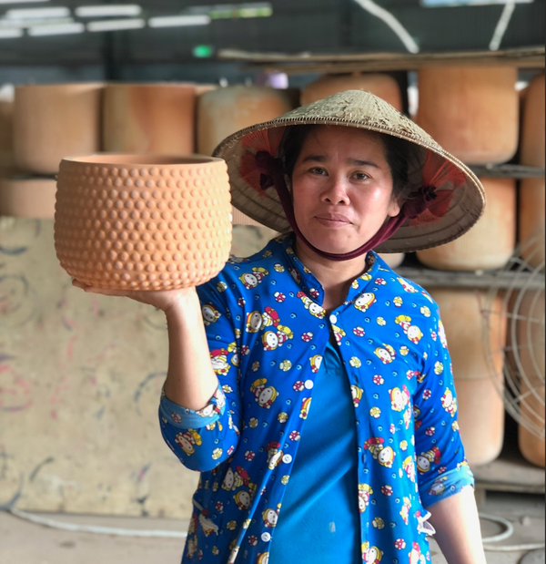 Meet the Makers : Our Terracotta pots from Ho Chi Minh City