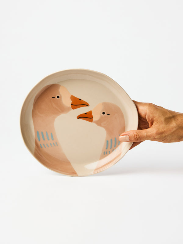 COOP OATMEAL PLATE