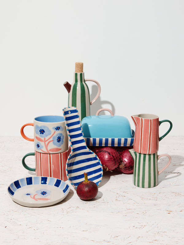 BLOOMIE GREEN MILK JUG