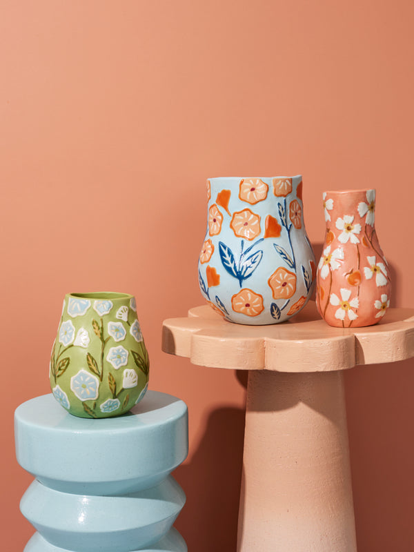 JUNIPER VASE GREEN