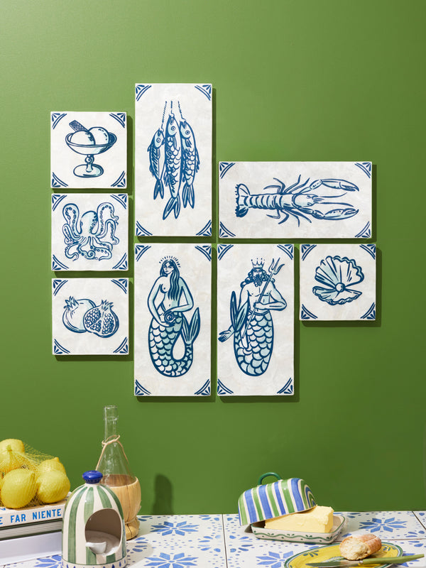 TAVERNA WALL ART LOBSTER