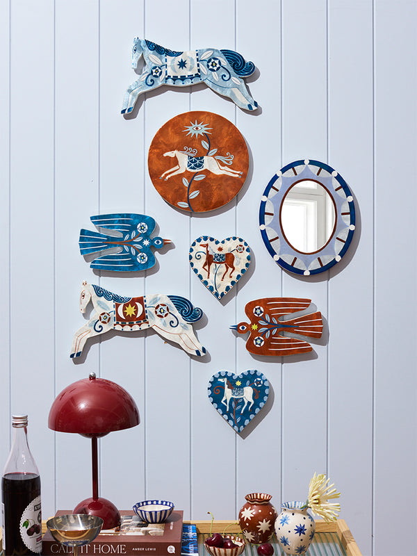 PALOMA WALL ART BLUE BIRD