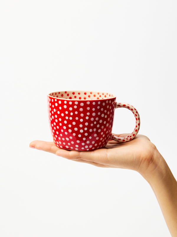 CHINO MUG RED SPOT