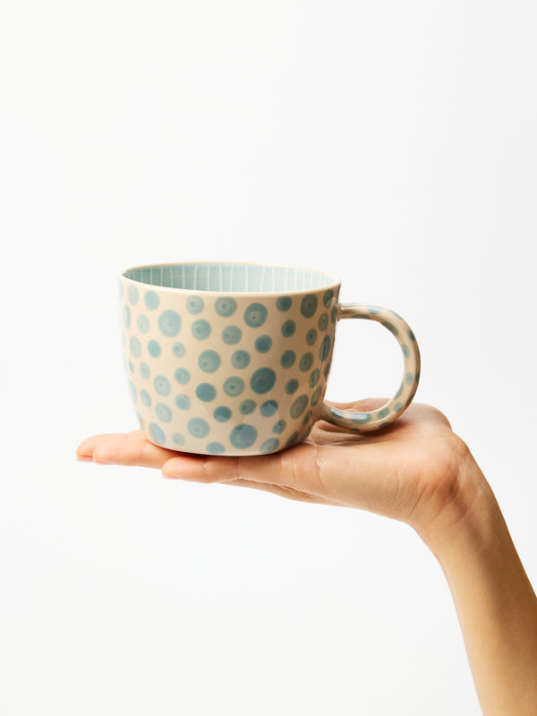 CHINO MUG POWDER DOT