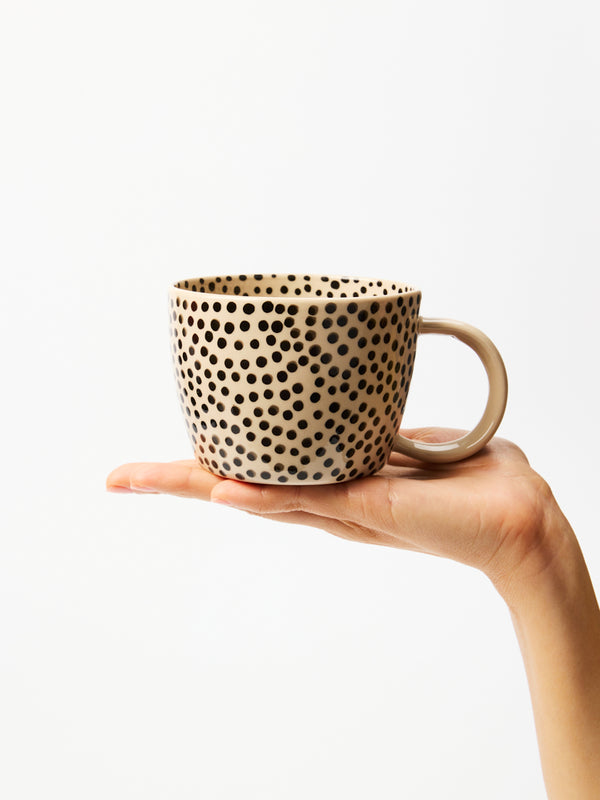 CHINO MUG BLACK SPRINKLE