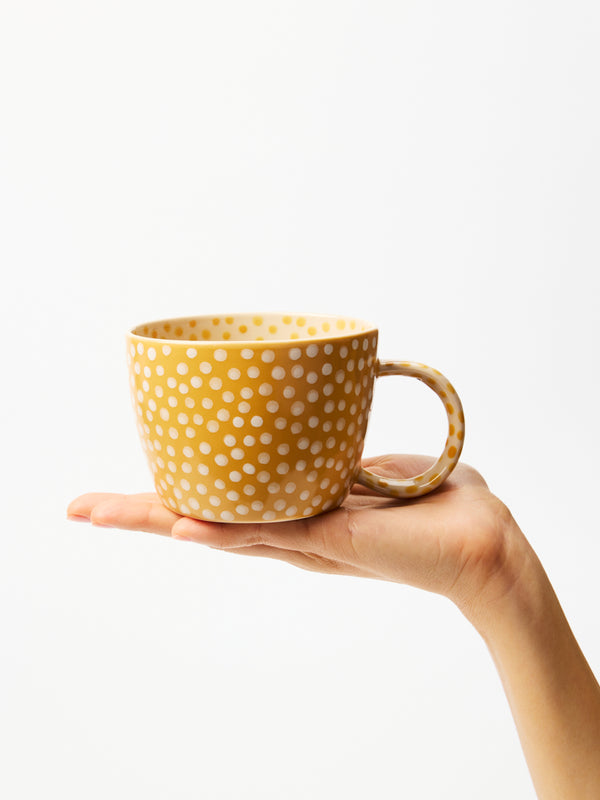 CHINO MUG MUSTARD SPRINKLE