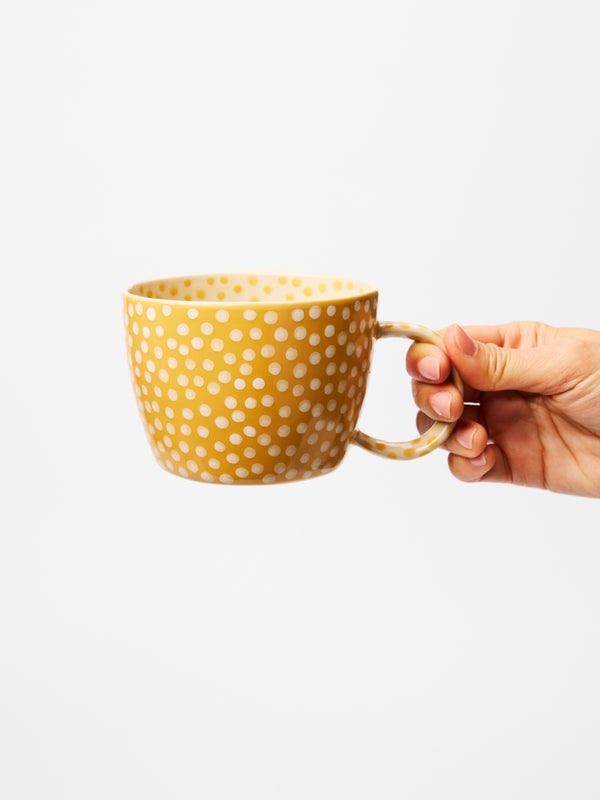 CHINO MUG MUSTARD SPRINKLE