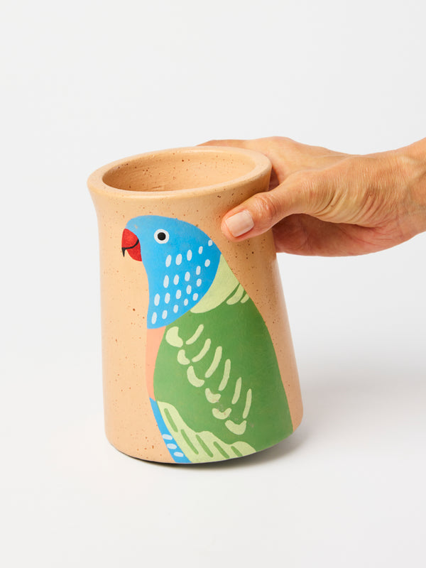 AERIAL LORIKEET VASE