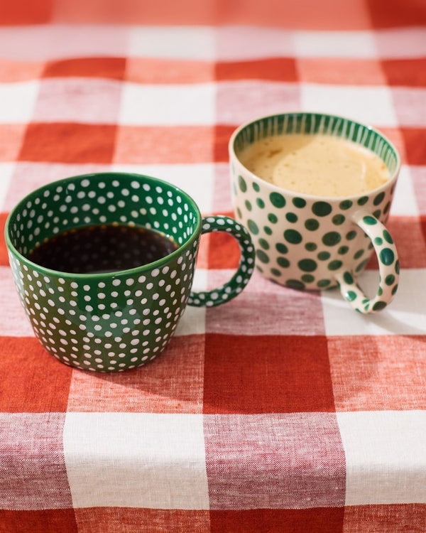 CHINO MUG GREEN SPOT