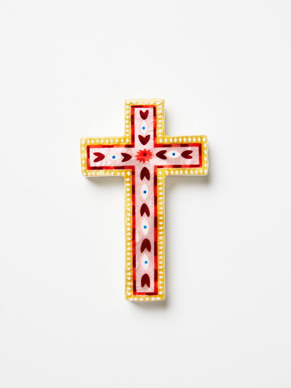 FABLE PINK SMALL CROSS