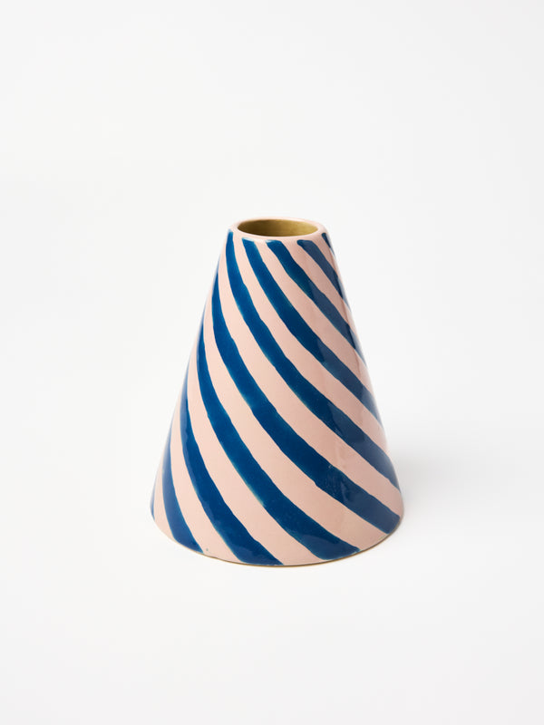 JESTER VASE BLUEBERRY SWIRL