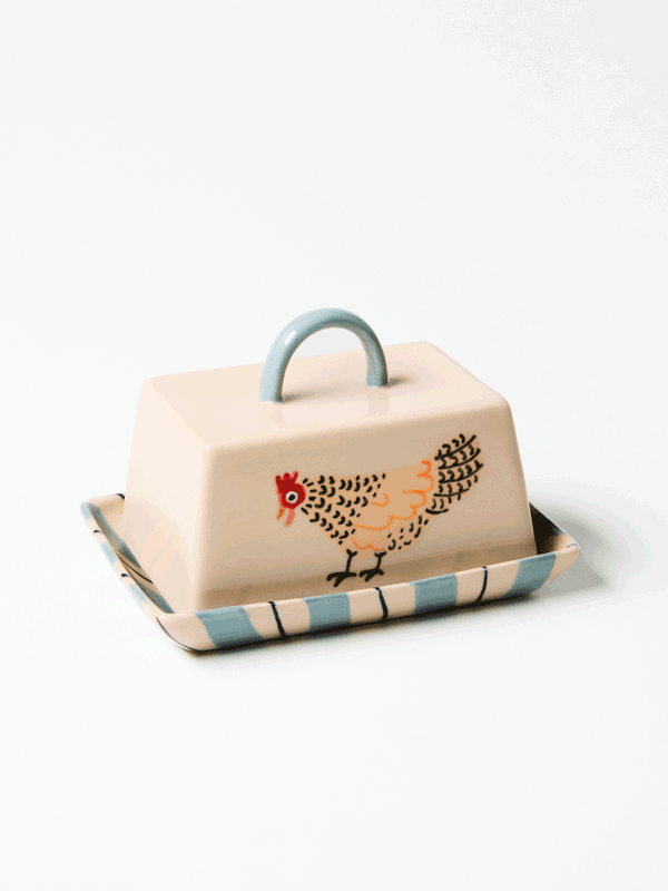 COOP BUTTER DISH