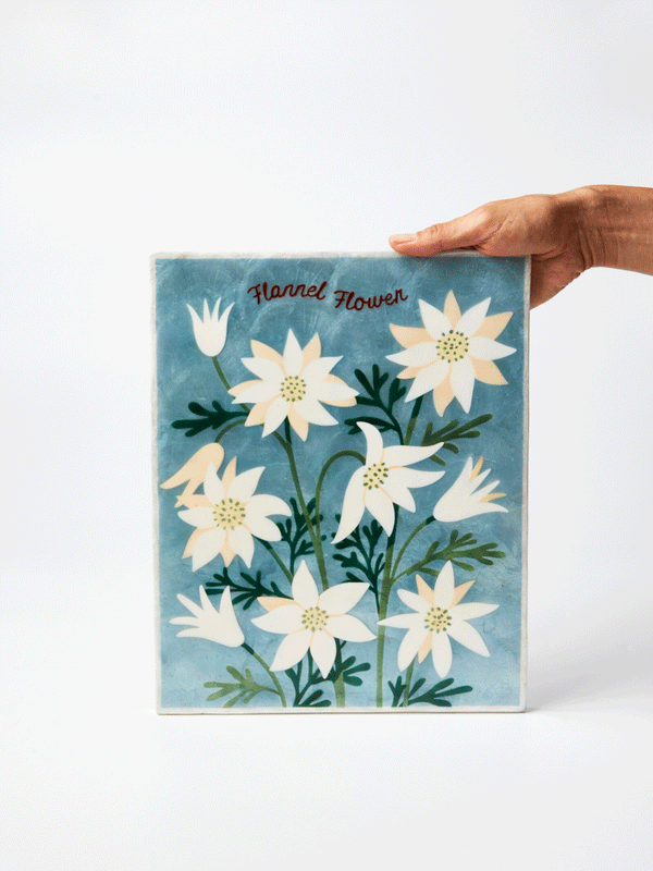 MARKET WALL ART FLANNEL