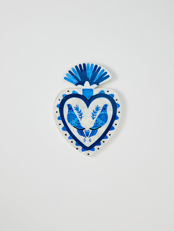 PAJARO HEART BLUE