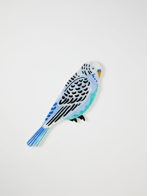 AERIAL BUDGIE WALL ART